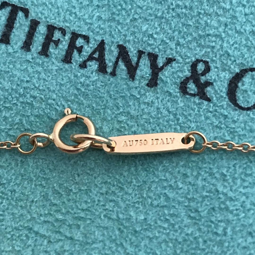 Tiffany K18PGミニオープンアトラス ネックレス Tiffany K18PGミニオープンアトラス ネックレス