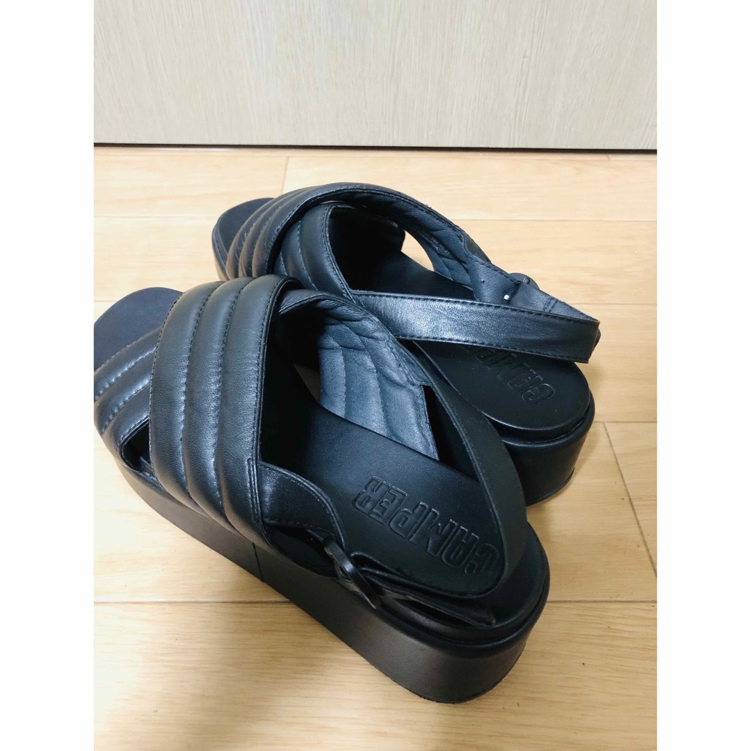 CAMPER(カンペール)のCAMPER カンペール　Misiaミシア　サンダル　ブラック　サイズ35 レディースの靴/シューズ(サンダル)の商品写真