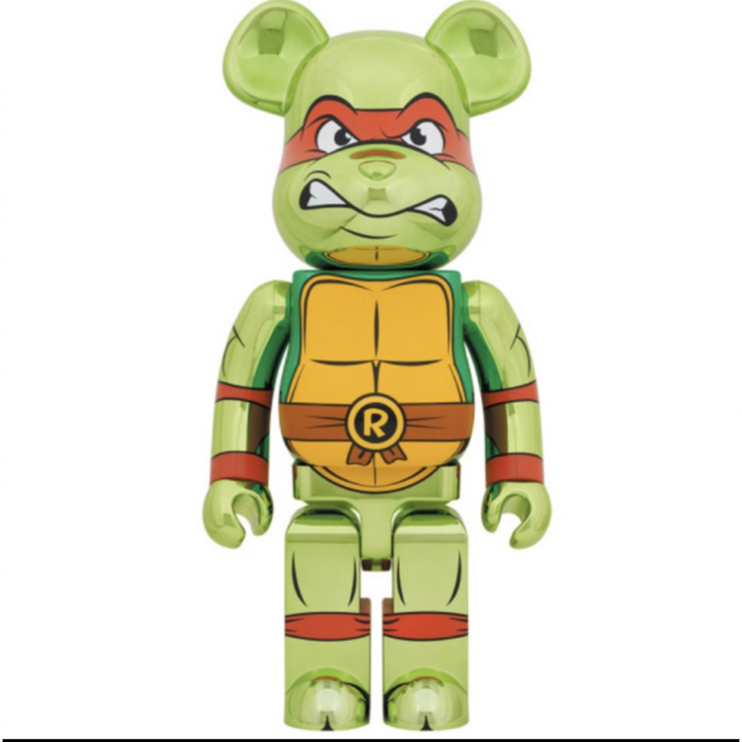 BE@RBRICK RAPHAEL CHROME Ver. 1000％フィギュア