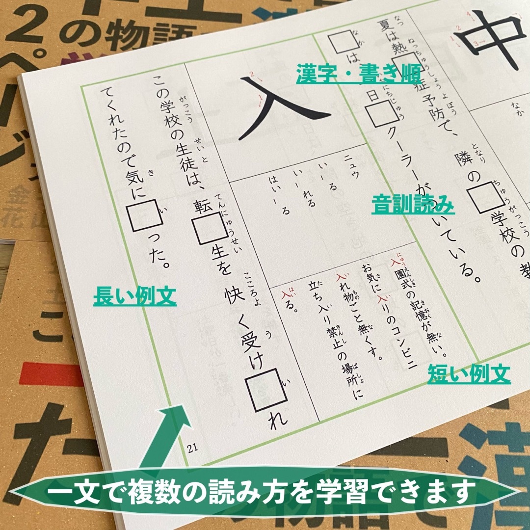 漢字ドリル　小学一年生　知育教材　小学生　幼稚園　保育園　定期テスト　テスト対策 エンタメ/ホビーの本(語学/参考書)の商品写真