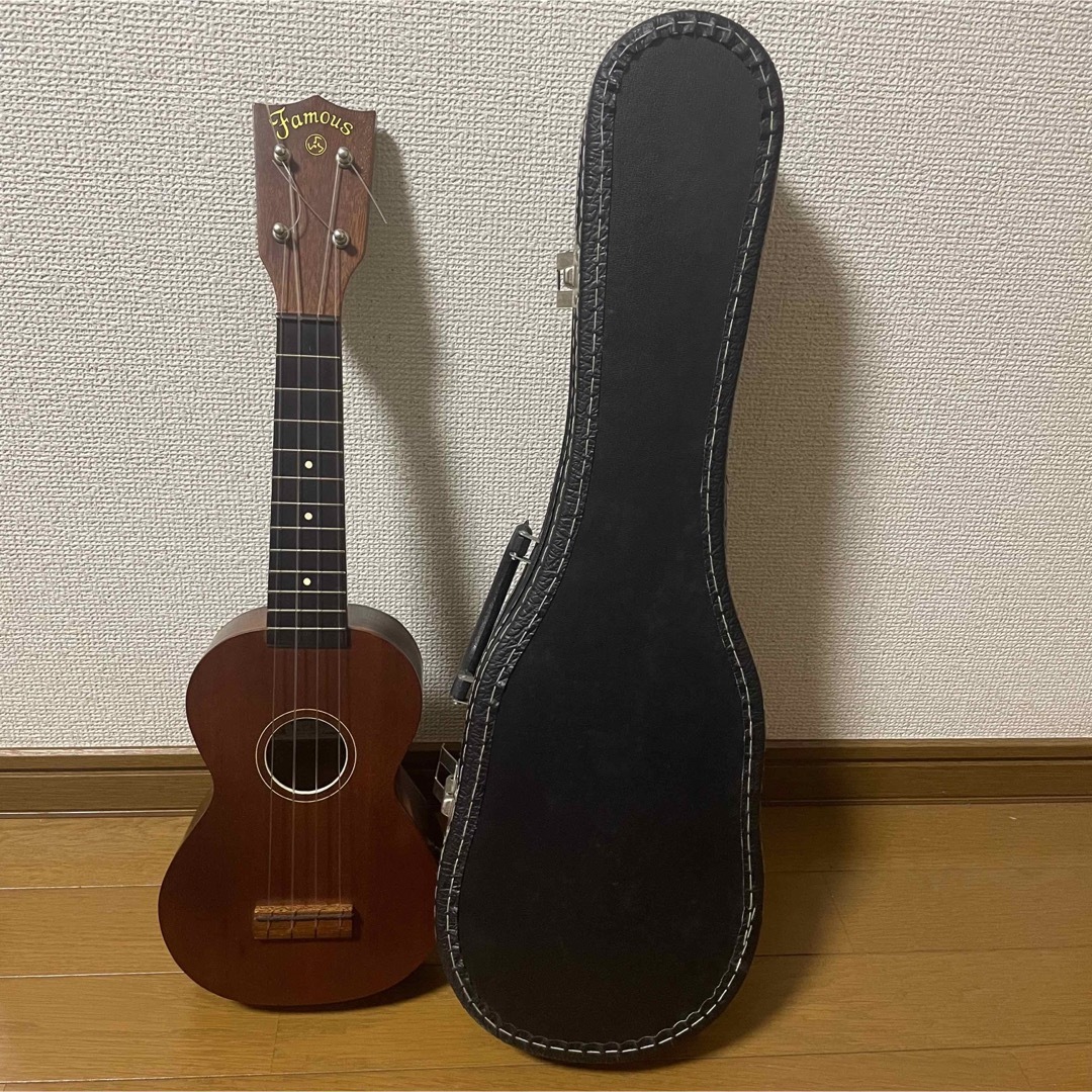 FAMOUZ - Famous ukulele FU-8 ハードケース付きの通販 by Tensei's