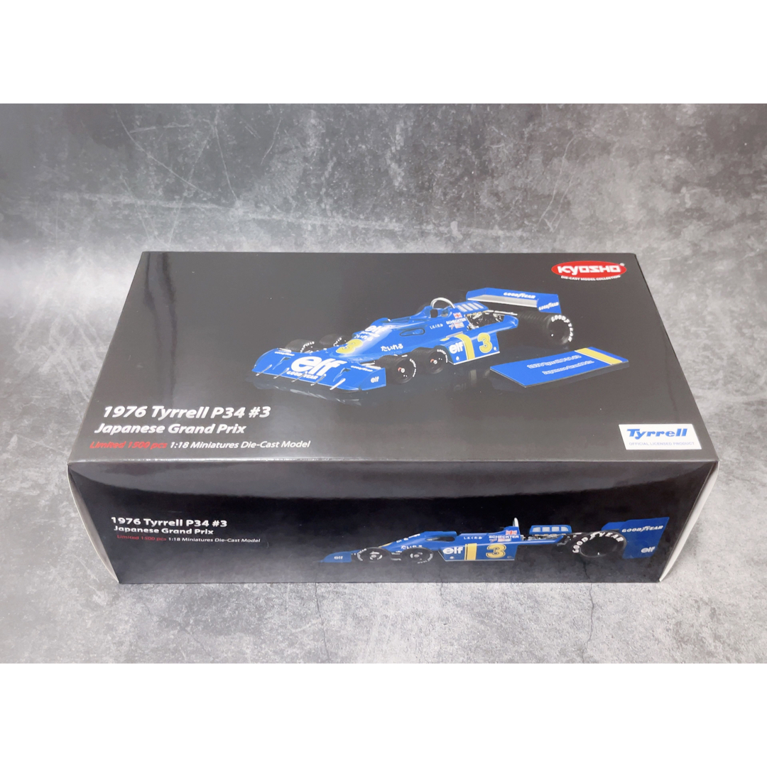 限定1500台 TSM 京商 1/18 タイレル P34 日本GP ミニカー