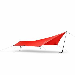 ヒルバーグ(HILLEBERG)の新品格安 ヒルバーグ タープ Tarp5 UL タープ5 レッド(テント/タープ)