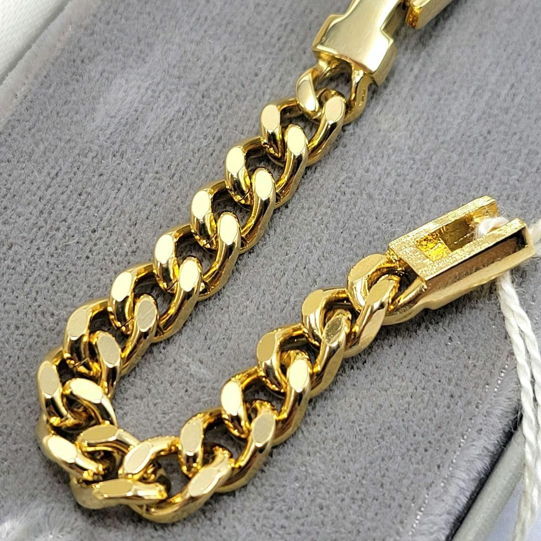 【極美品】タグ 箱付 GIVENCHY ブレスレット 喜平 ゴールド 4G