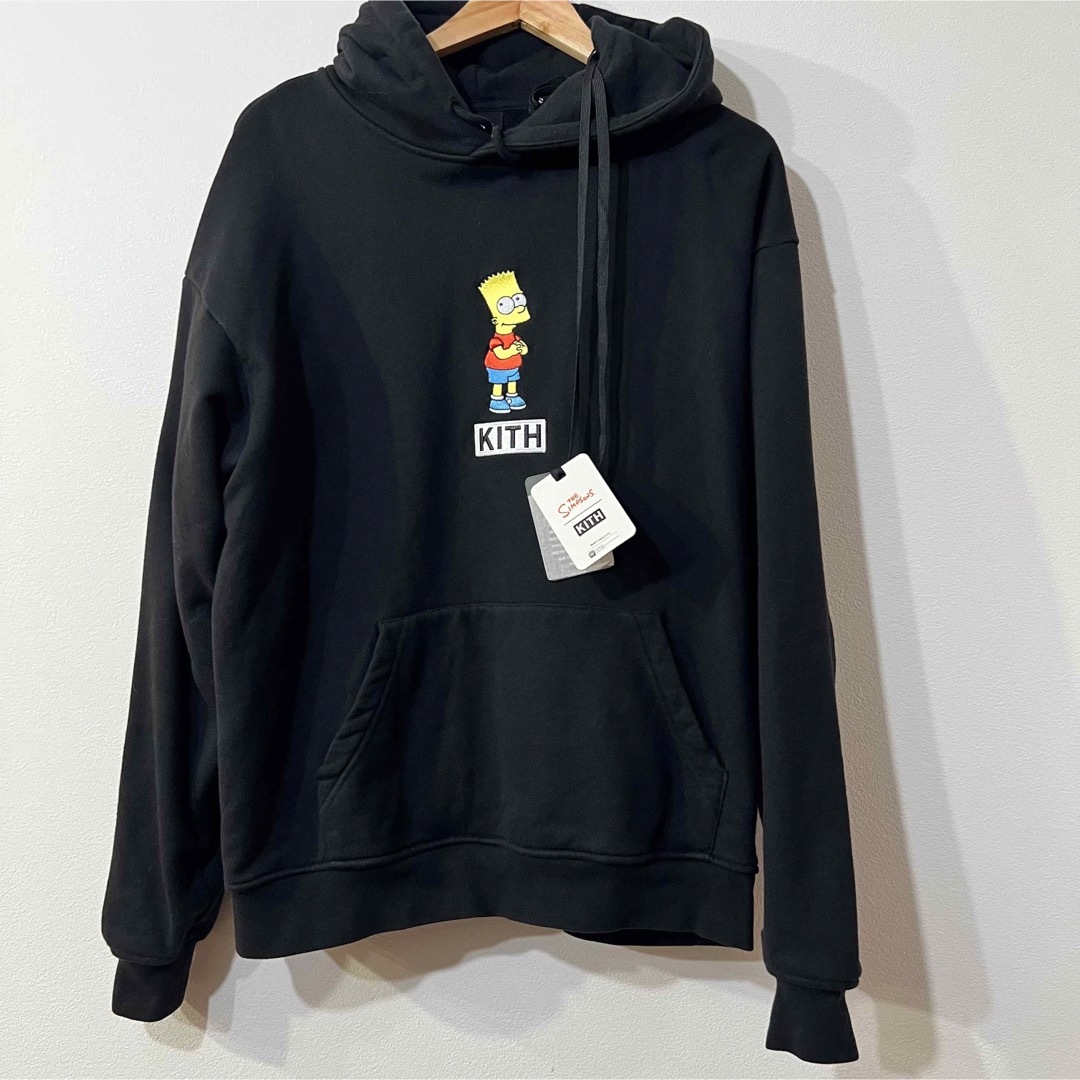 kith x The Simpsons Bart スウェット パーカー ブラック