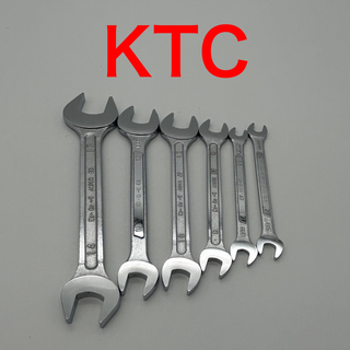 KTC 両口スパナ6本 新品同様 工具 電工ペンチ中古おまけ(工具/メンテナンス)