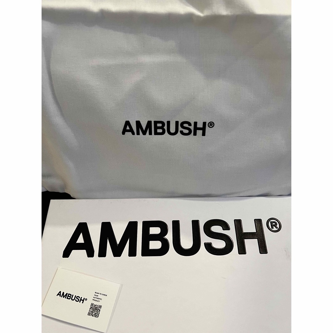 AMBUSH(アンブッシュ)の【新品未使用、早い者勝ち!】AMBUSH RUBBER BOOTS 付属品完備 メンズの靴/シューズ(スニーカー)の商品写真