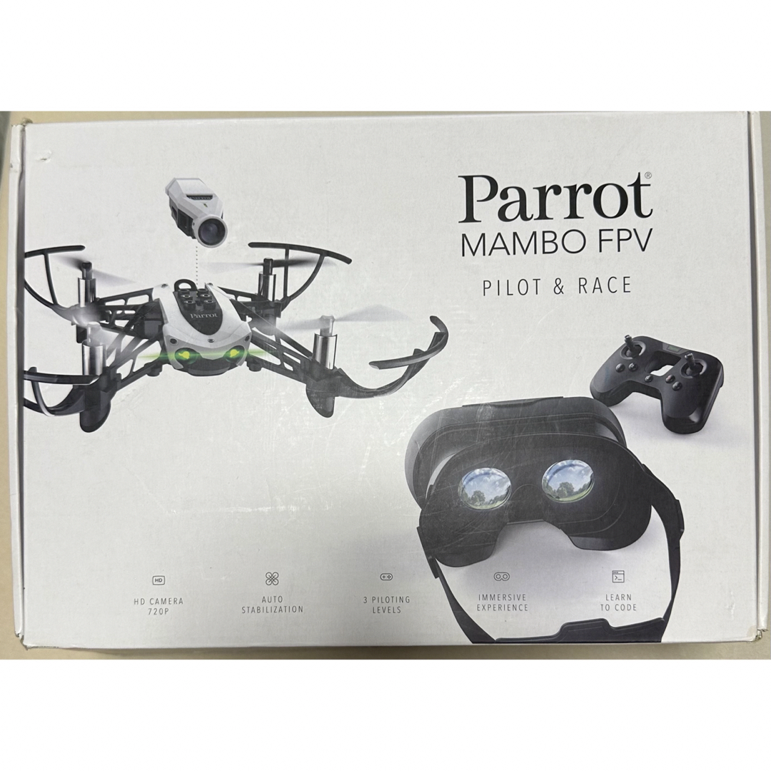 Parrot(パロット)のparrot mambo FPV ドローン エンタメ/ホビーのおもちゃ/ぬいぐるみ(ホビーラジコン)の商品写真