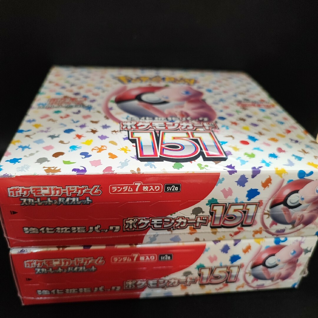 ポケモン - ポケモンカード151 2BOX シュリンク付きの通販 by キバ's 