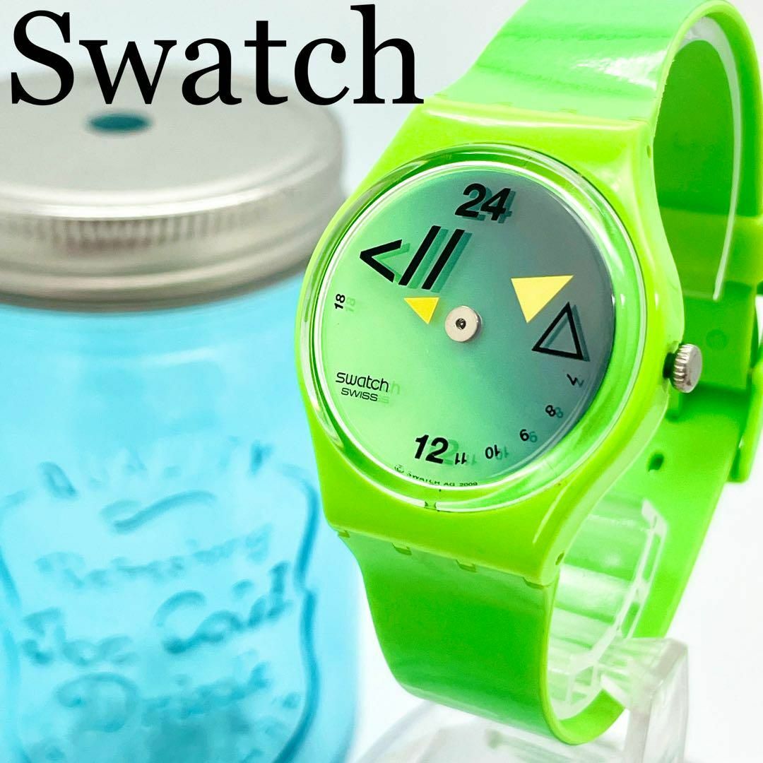 172 Swatch スウォッチ時計 メンズ腕時計　レディース腕時計　【美品】ファッション小物