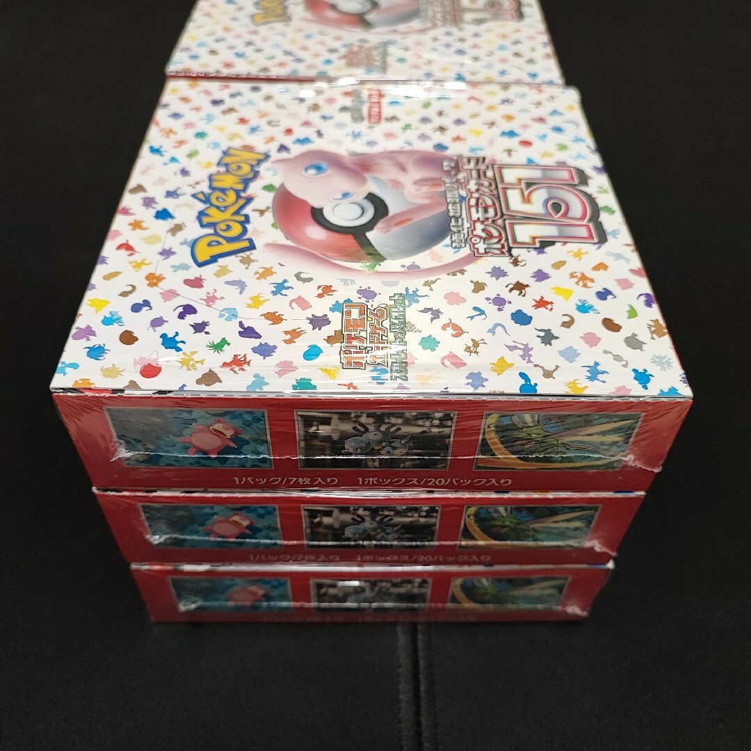 ポケモンカード151 6BOX シュリンク付き - Box/デッキ/パック