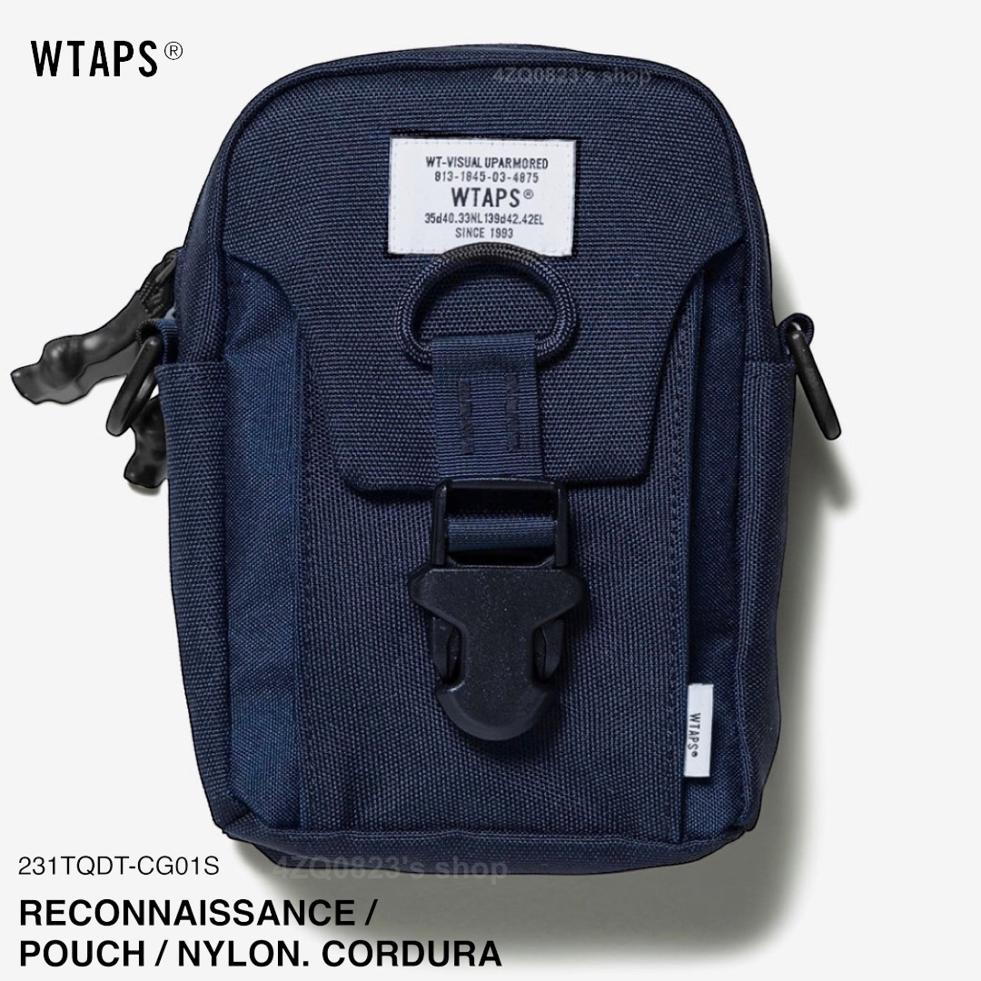 WTAPS 23SS POUCH NYLON. CORDURA / NAVY (