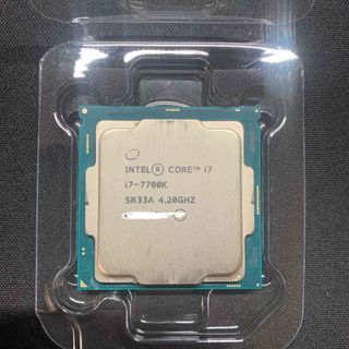 インテル(intel)の【動作確認済み】Intel core i7-7700K CPU(PCパーツ)