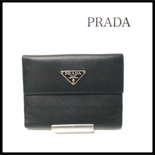 PRADA - 美品 プラダ 長財布 ラウンドジップ フォッコ ベージュ