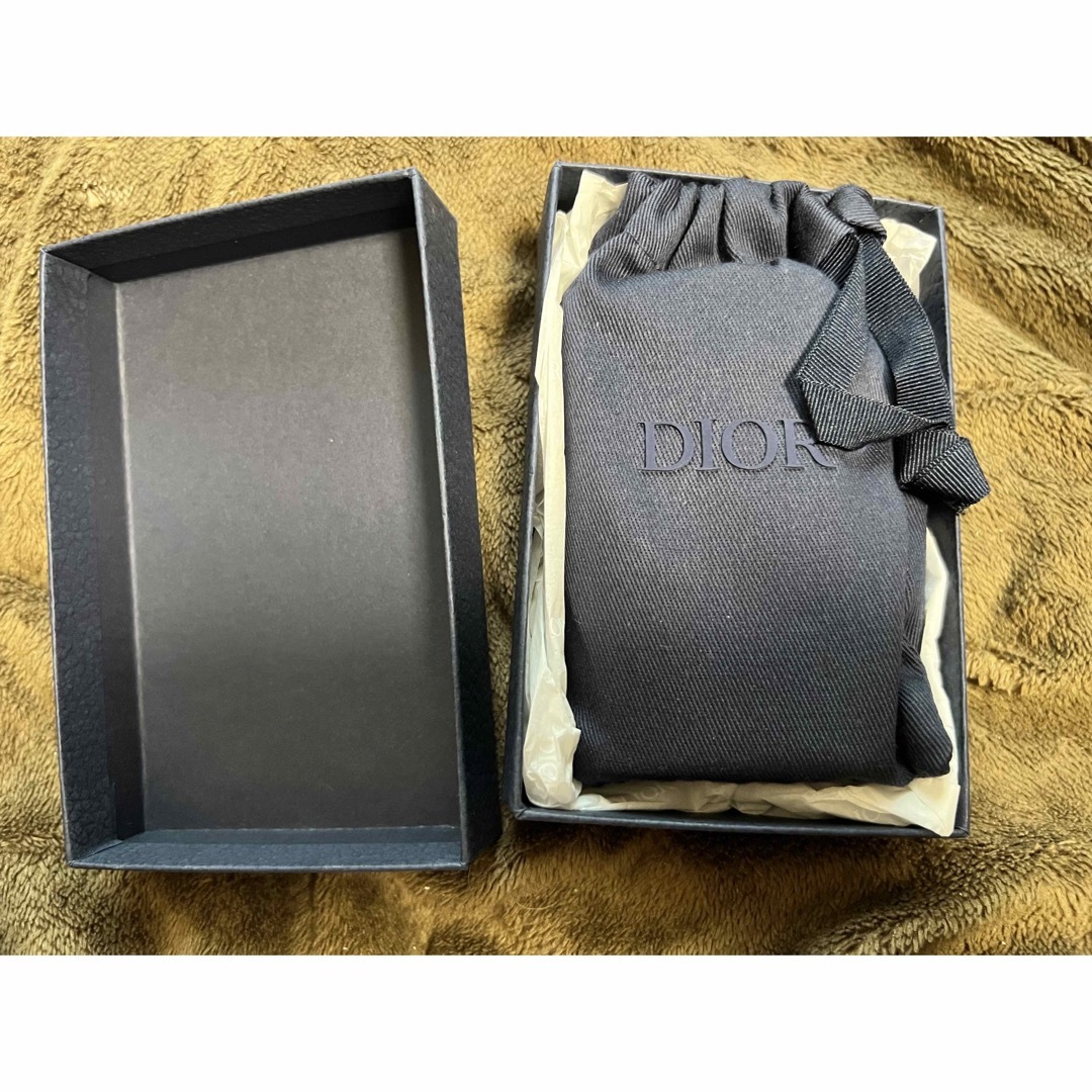 Dior CD Icon グレインドカーフスキン　キーケース　新品　タグ付