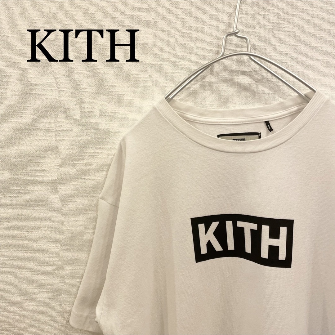 【Lサイズ】KITH boxlogo tee キス ボックスロゴ Tシャツ 蝶々