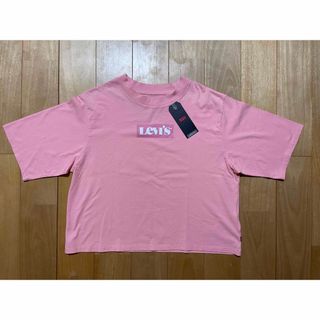 リーバイス(Levi's)の【未使用品】Levi’s ショート丈 綿100% ゆったりTシャツ XLサイズ(Tシャツ(半袖/袖なし))