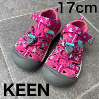 KEEN - キーン⭐︎キッズサンダル17cmピンク美品の通販 by ゴリ＊'s