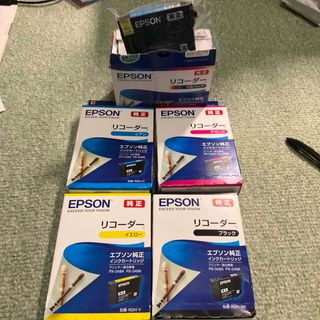 エプソン(EPSON)のEPSON インクカートリッジ RDH-4CL 4色＋シアン単品1つ（合計5個(その他)