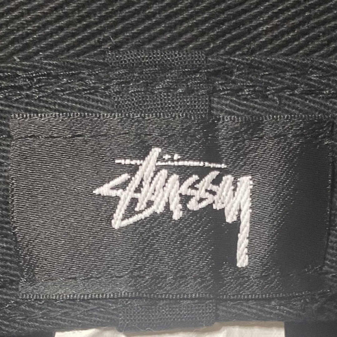 STUSSY - 【Stüssy】SS LINK DEEP バケットハット 黒 L-XL 正規品の