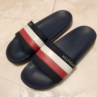 トミーヒルフィガー(TOMMY HILFIGER)の【美品】TOMMY HILFIGER トミーヒルフィガー サンダル スリッパ(サンダル)