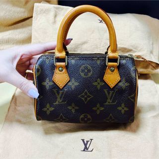 ルイヴィトン(LOUIS VUITTON)の💕超美品💕LOUISVUITTON💕モノグラム💕ミニスピーディー💕ハンドバッグ💕(ハンドバッグ)