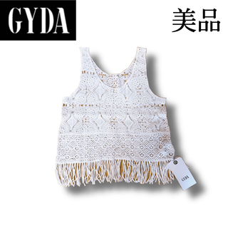 ジェイダ(GYDA)のGYDA ジェイダ かぎ編みシースルーキャミ 定価¥4990(キャミソール)