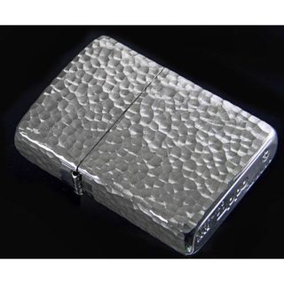 ZIPPO 純銀 STERLING SILVER 5面総面 フルベネチアン 良品