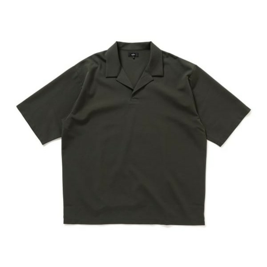 BEAMS ビームス スキッパーポロシャツ オリーブ Lサイズ BEAMS ビームス スキッパーポロシャツ オリーブ Lサイズ
