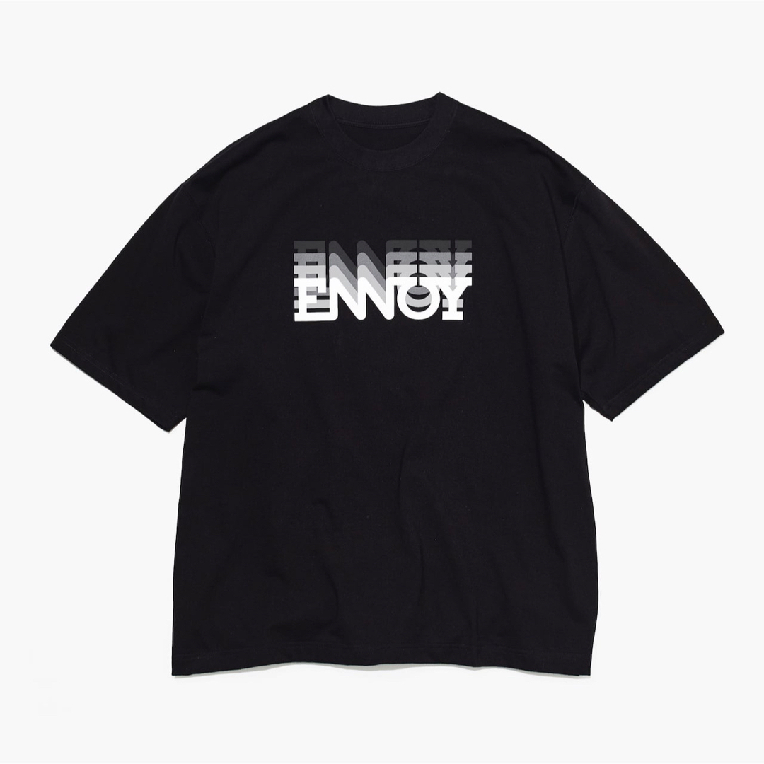 ennoy ELECTRIC LOGO GRADATION Tシャツ　エンノイTシャツ/カットソー(半袖/袖なし)