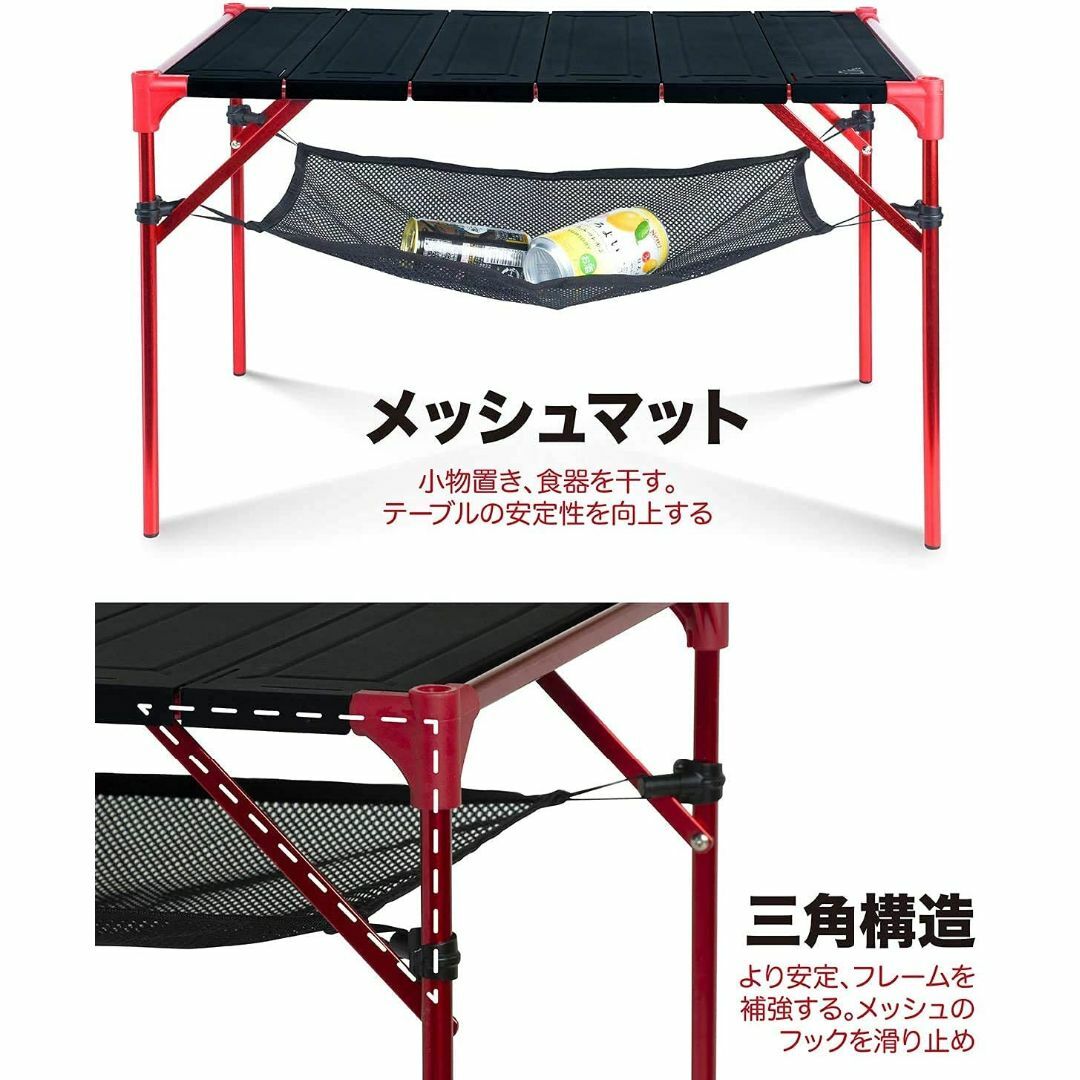 【色: S】iClimb アウトドア テーブル 無限連結拡大可能 大きいサイズ