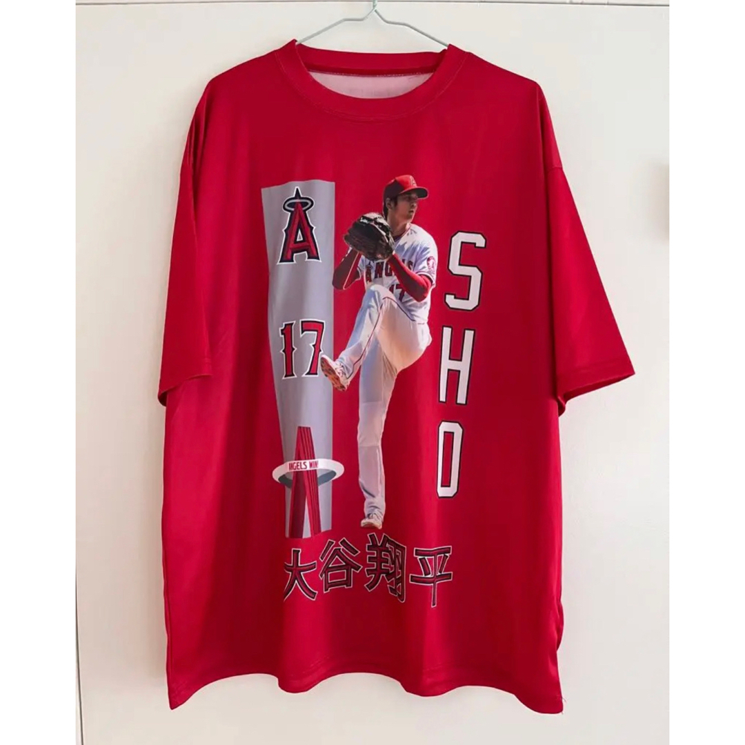 MLB - エンゼルス 大谷翔平 Tシャツ 二刀流 来場者限定 スタジアム配布