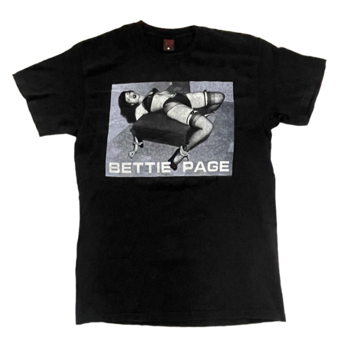 90s bettie page ベティペイジ Tシャツ USA製 L サイズ