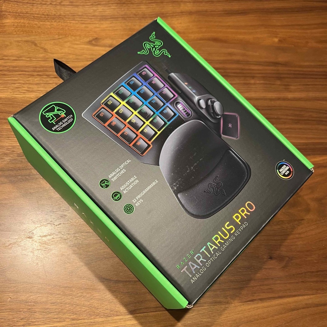 RAZER レイザー ゲーミングキーパッド Tartarus Pro ブラック