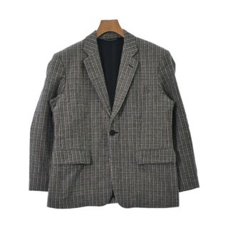 ジョンローレンスサリバン  23SS  Glen plaid oversized double breasted jacket 1A008-0123-11 グレンチェックオーバーサイズダブルジャケット メンズ 46