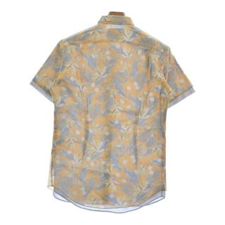 kolor - kolor カラー カジュアルシャツ 2(M位) オレンジxグレーx白等 ...