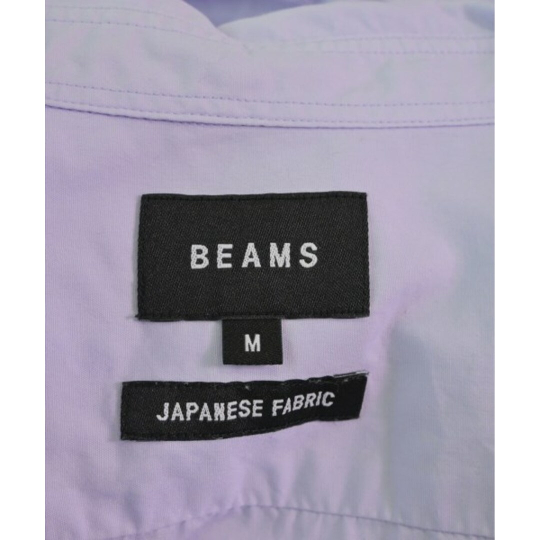 BEAMS ビームス カジュアルシャツ M 紫