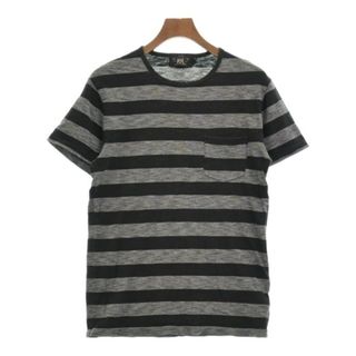 RRL Tシャツ・カットソー S インディゴxベージュ(ドット)