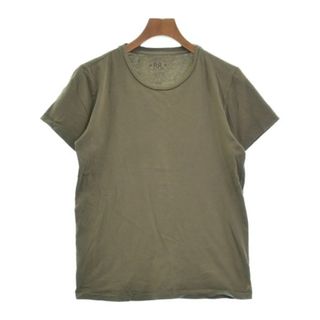 ダブルアールエル(RRL)のRRL ダブルアールエル Tシャツ・カットソー S カーキ 【古着】【中古】(Tシャツ/カットソー(半袖/袖なし))