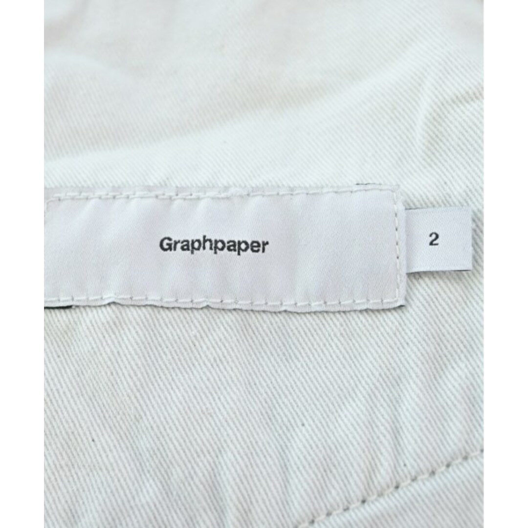 Graphpaper グラフペーパー デニムパンツ 2(M位) 青(デニム)