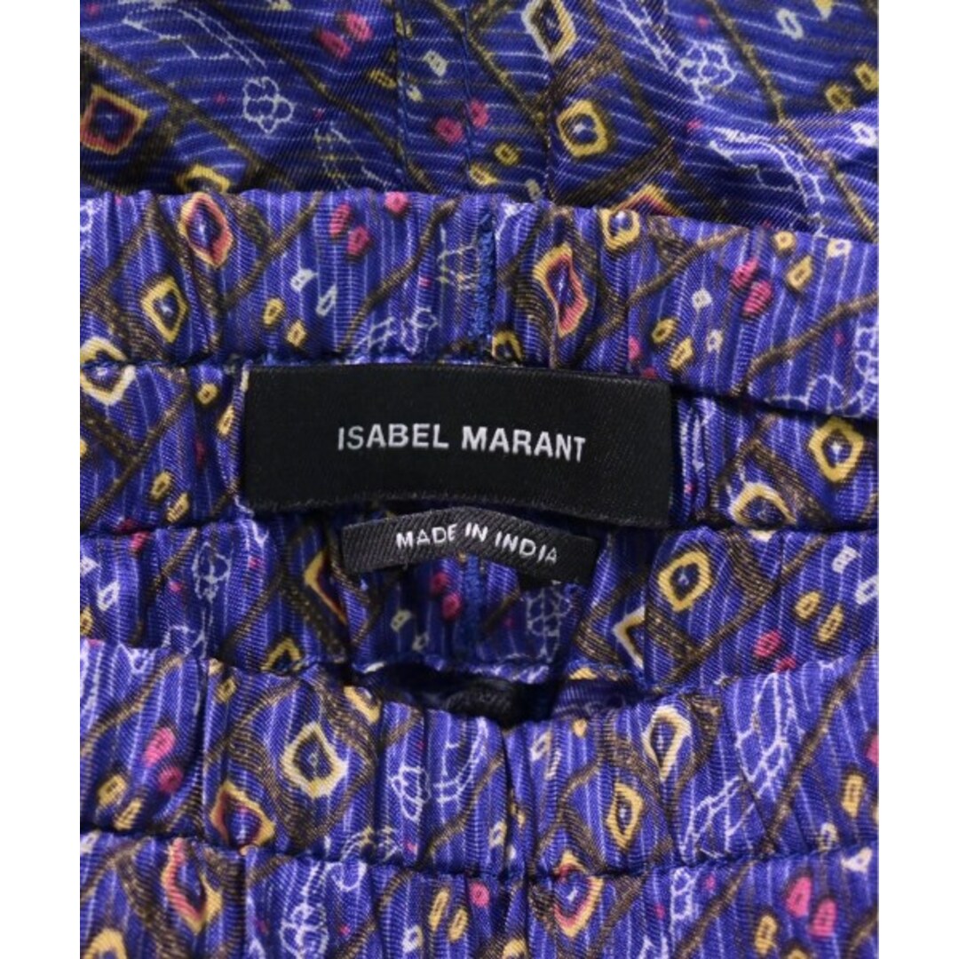 Isabel Marant(イザベルマラン)のISABEL MARANT パンツ（その他） 36(XS位) 紫x黄等(総柄) 【古着】【中古】 レディースのパンツ(その他)の商品写真