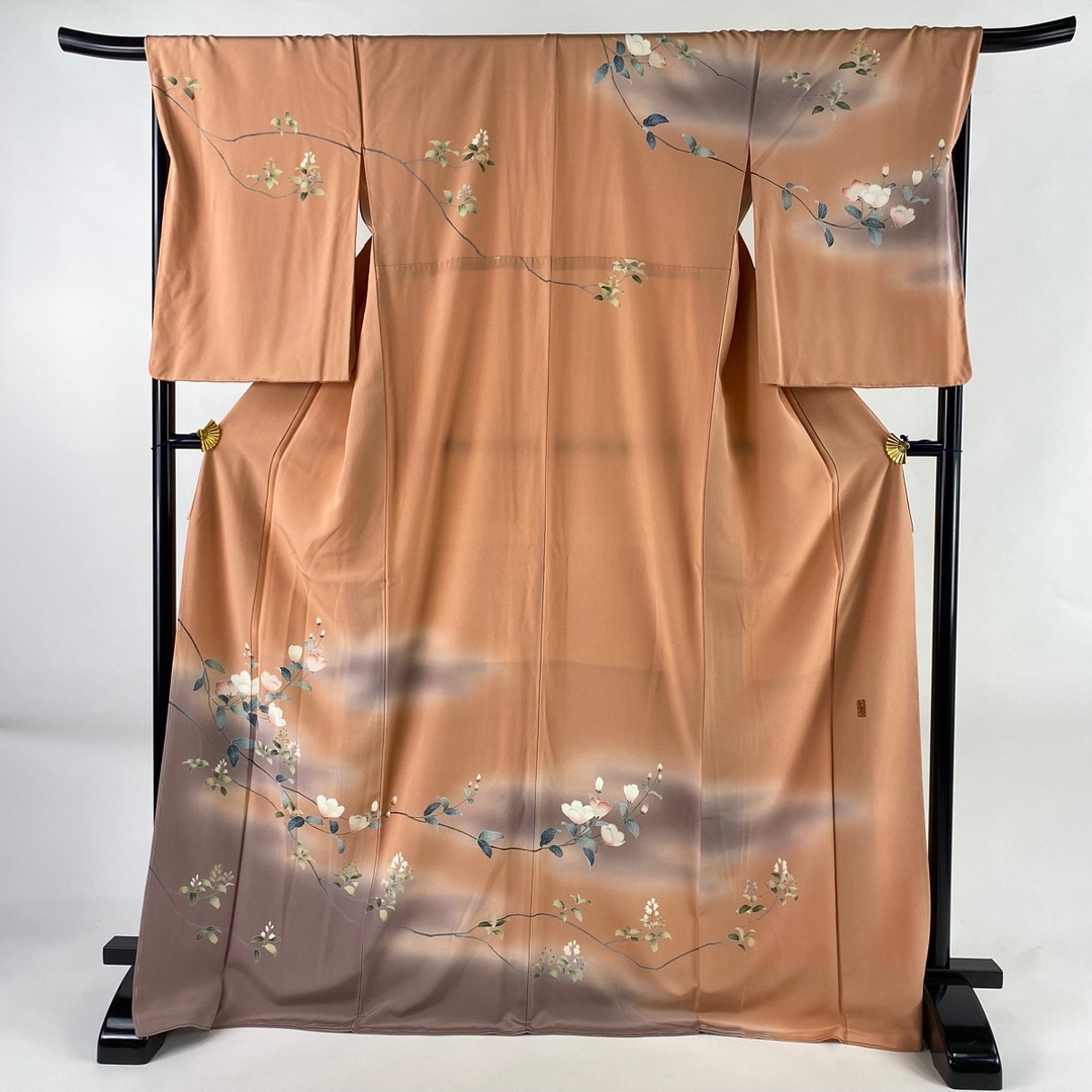 訪問着 身丈173cm 裄丈69.5cm 正絹 美品 秀品-eastgate.mk