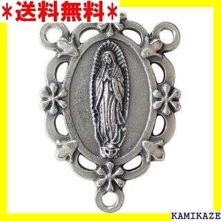 ☆在庫処分 グアダルーペの聖母 フラワー ロザリオ センタ ネックレス 2150(その他)