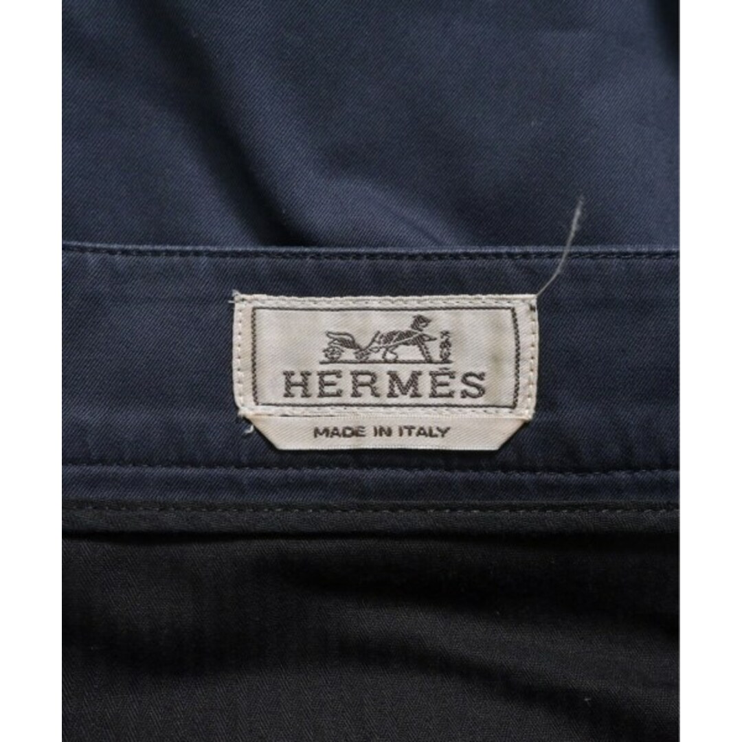 Hermes - HERMES エルメス ショートパンツ 42(XS位) 紺 【古着】【中古