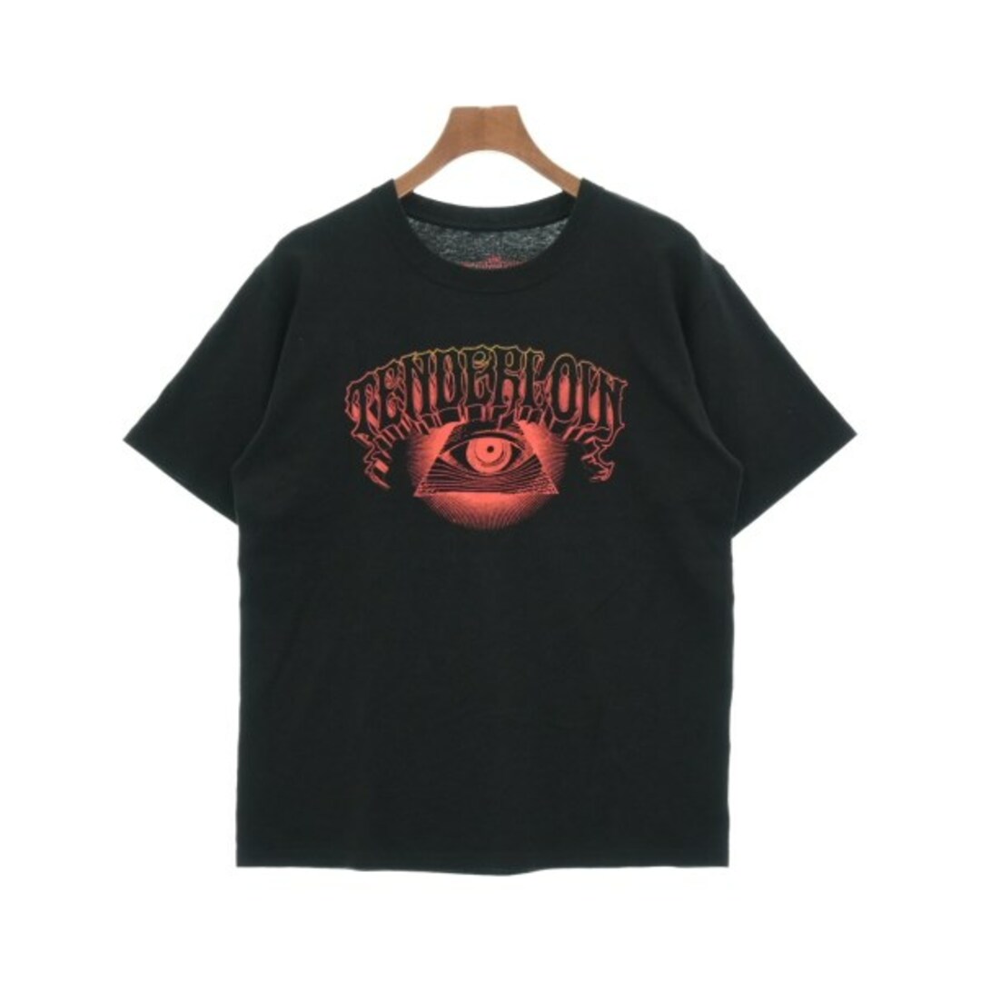 TENDERLOIN(テンダーロイン)のTENDERLOIN テンダーロイン Tシャツ・カットソー M 黒 【古着】【中古】 メンズのトップス(Tシャツ/カットソー(半袖/袖なし))の商品写真