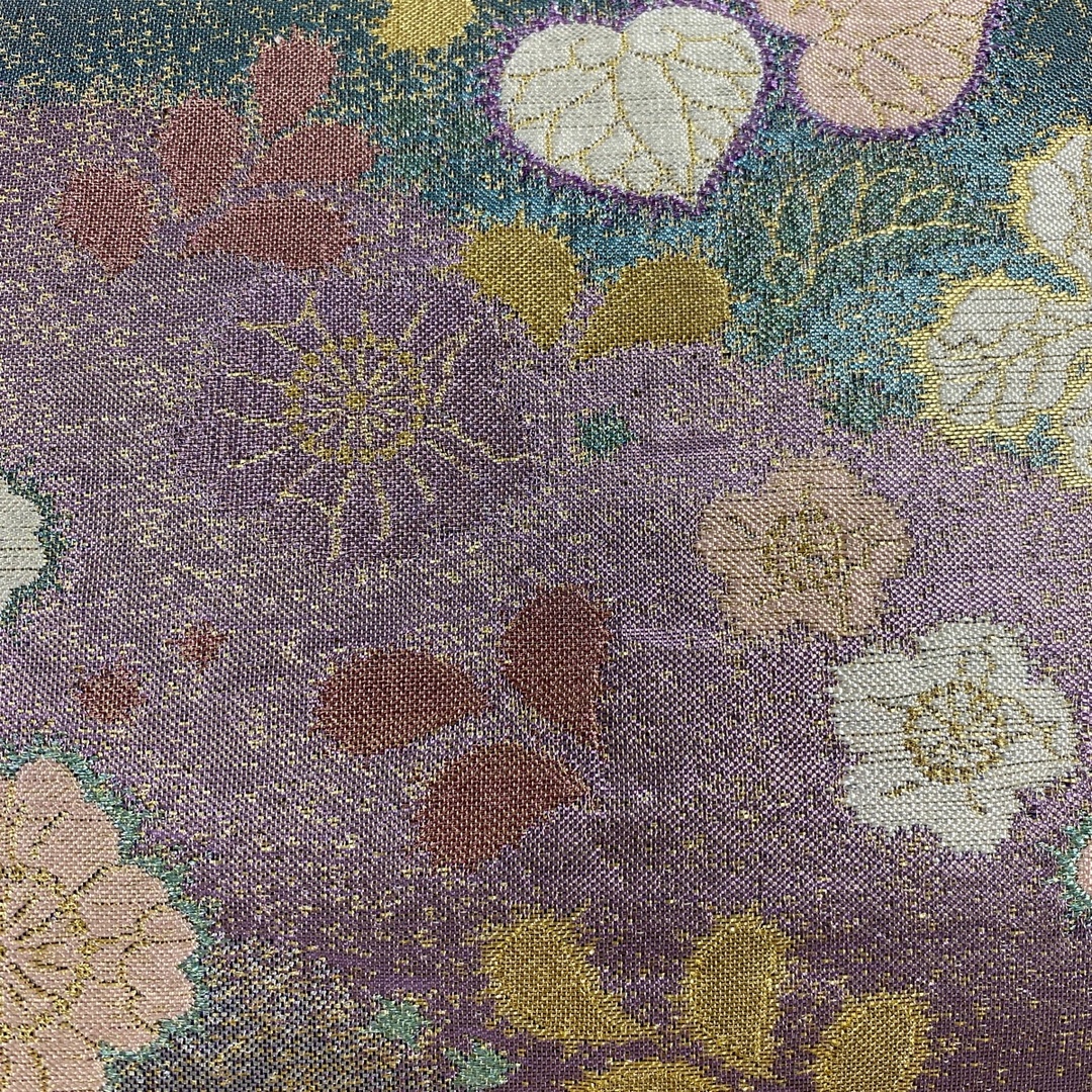 袋帯 美品 秀品 お太鼓柄 正絹 1