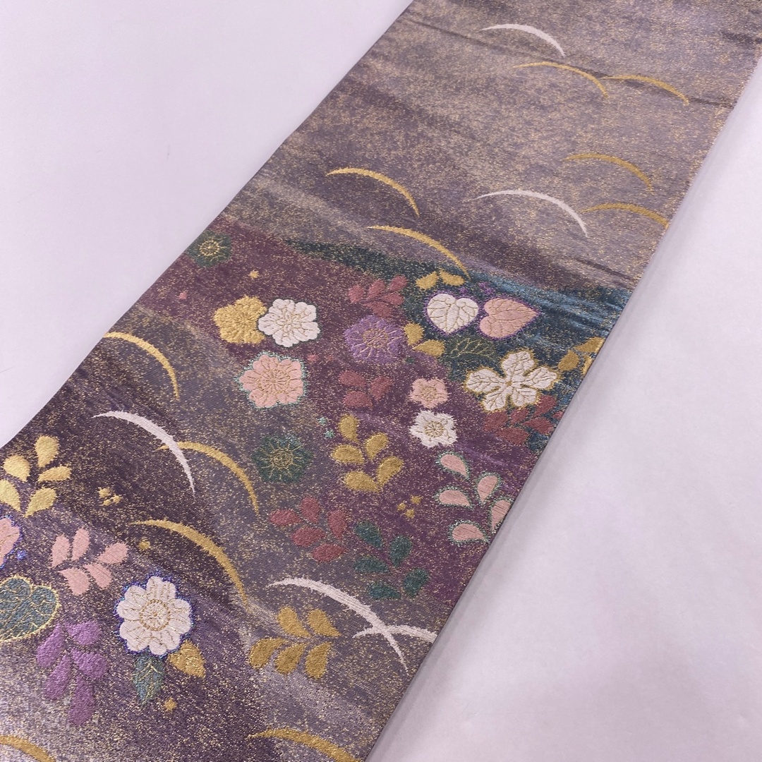 袋帯 美品 秀品 お太鼓柄 正絹 3