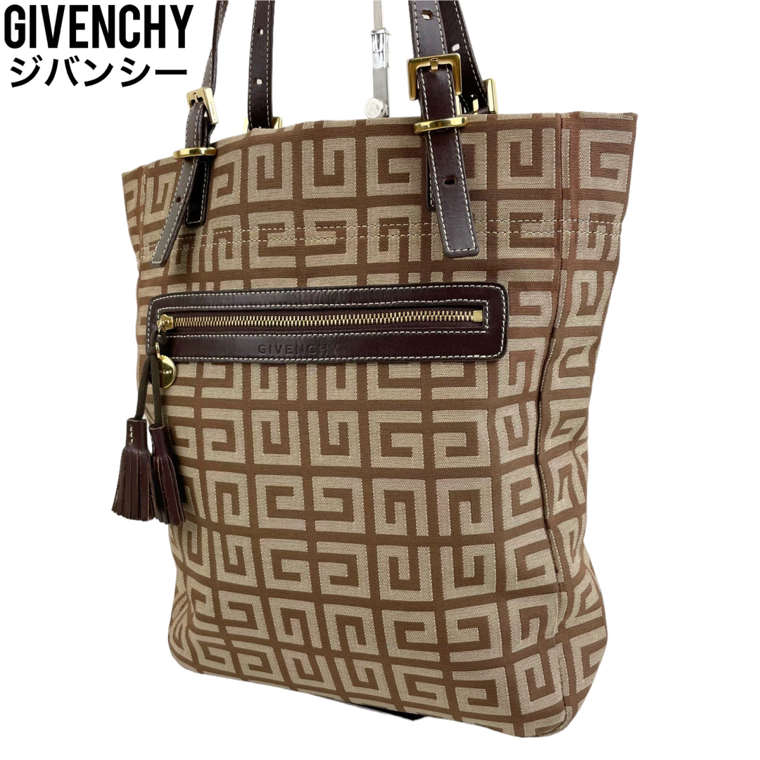 GIVENCHY - ✨良品 GIVENCHY ジバンシー ハンドバッグ 手提げ 総柄 ...