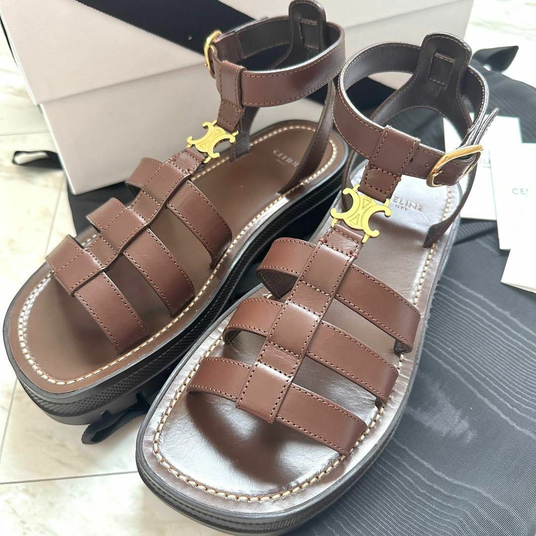 感謝プライス CELINE セリーヌ クレア トリオンフ グラディエーター