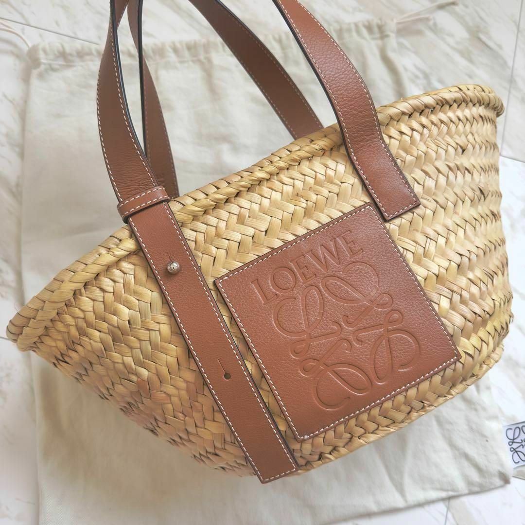 LOEWE ロエベ かごバッグ ミディアム バスケットバッグ アナグラム